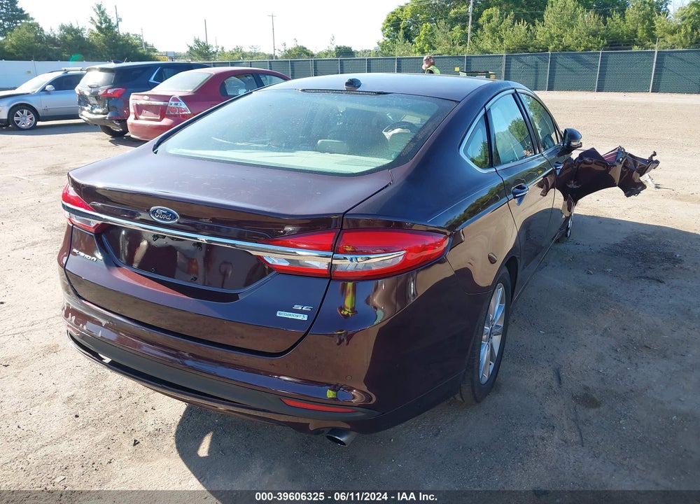 2017 FORD FUSION SE VIN: 3FA6P0HD0HR194379