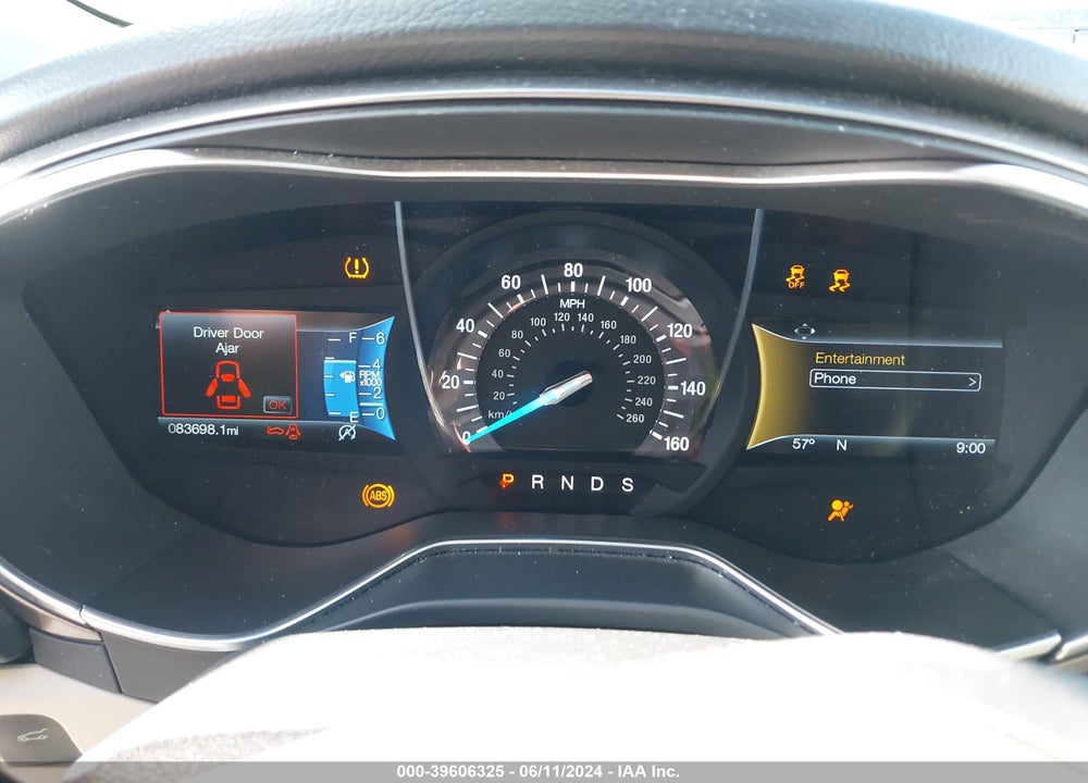 2017 FORD FUSION SE VIN: 3FA6P0HD0HR194379