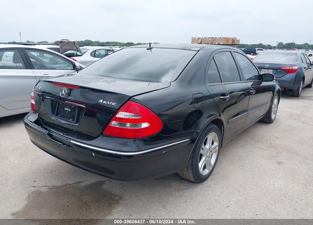 2006 MERCEDES-BENZ E 350 4MATIC VIN: WDBUF87J26X200731