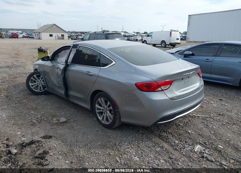 2015 CHRYSLER 200 LIMITED VIN: 1C3CCCAB3FN576851