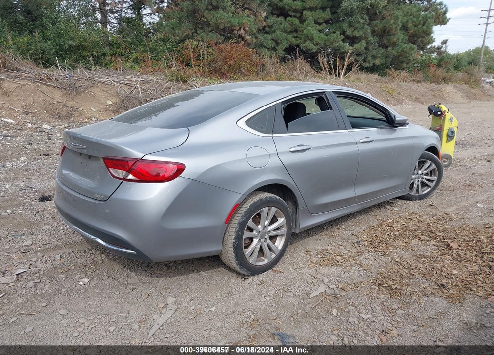 2015 CHRYSLER 200 LIMITED VIN: 1C3CCCAB3FN576851