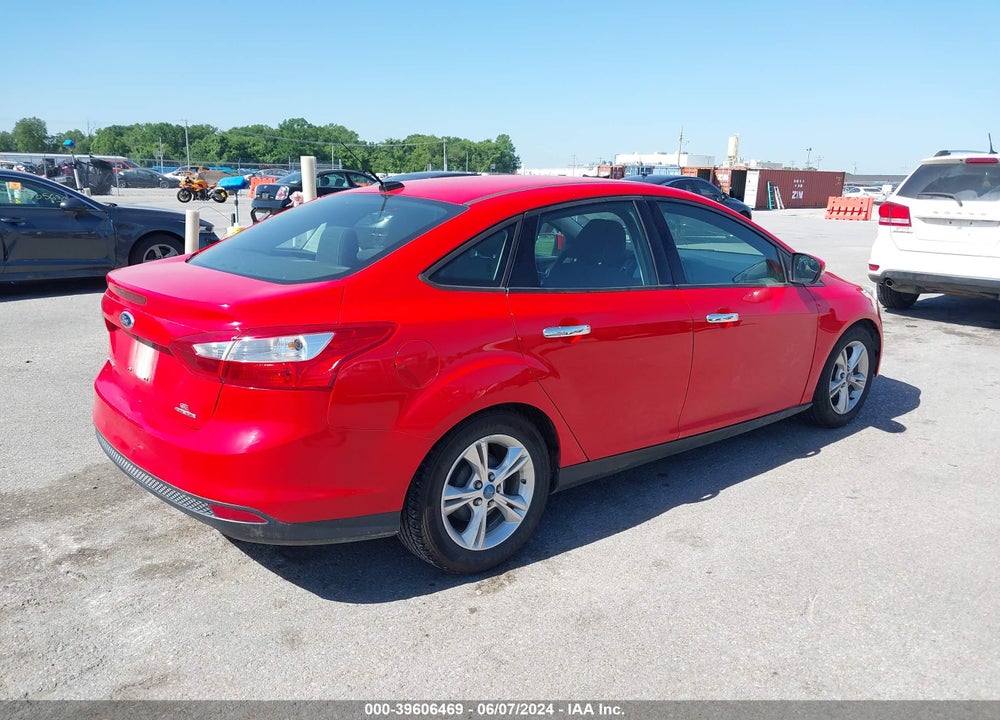 2014 FORD FOCUS SE VIN: 1FADP3F25EL150687