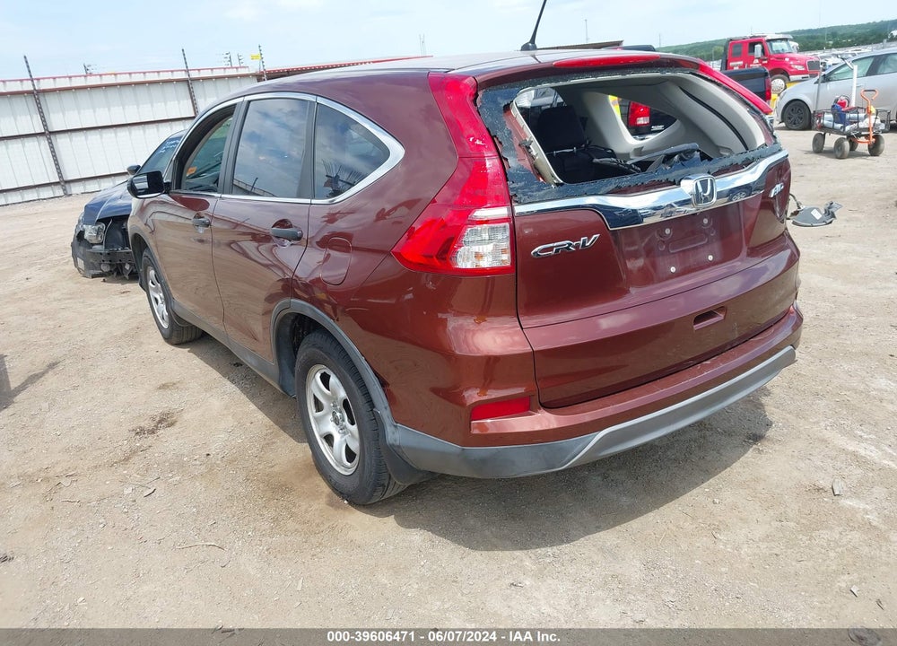 2015 HONDA CR-V LX VIN: 2HKRM4H32FH638909