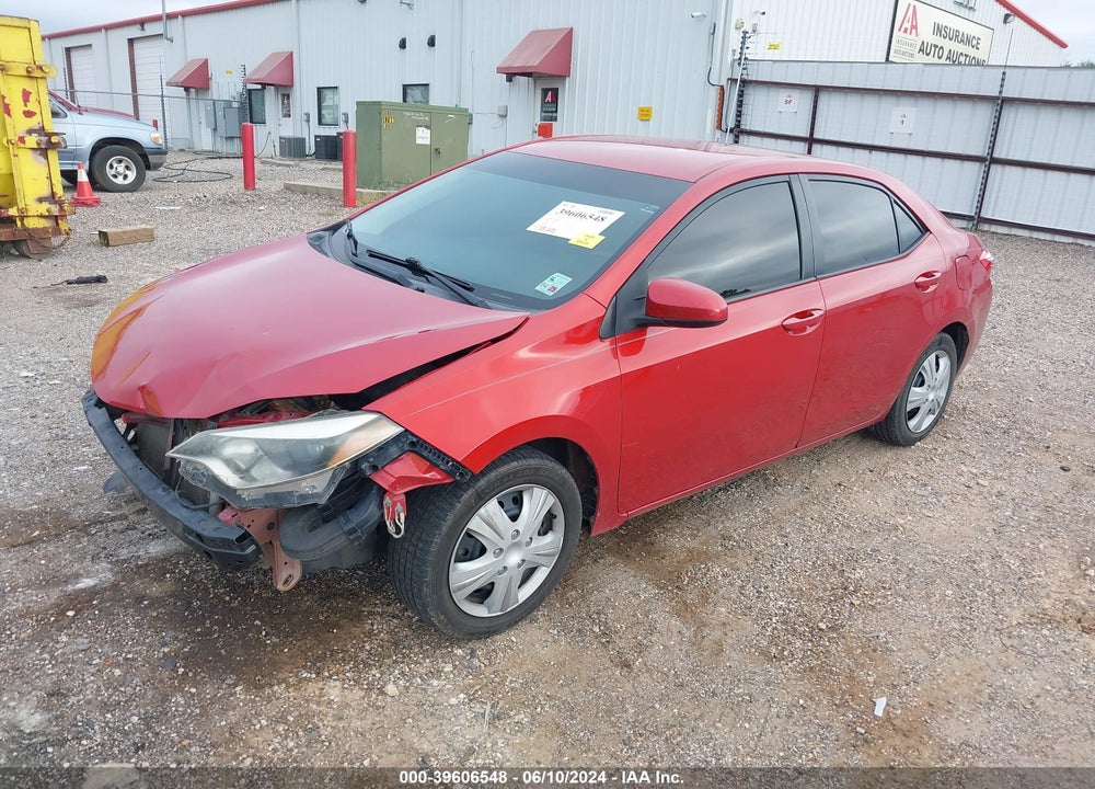 2015 TOYOTA COROLLA LE VIN: 5YFBURHE7FP295050