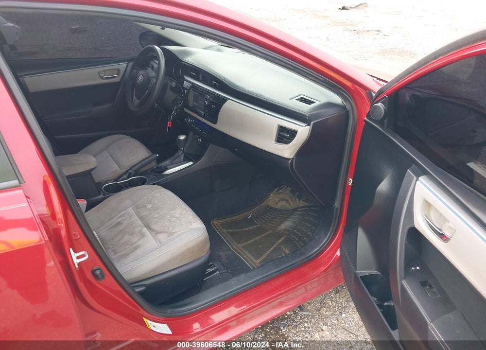2015 TOYOTA COROLLA LE VIN: 5YFBURHE7FP295050
