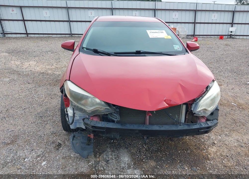 2015 TOYOTA COROLLA LE VIN: 5YFBURHE7FP295050