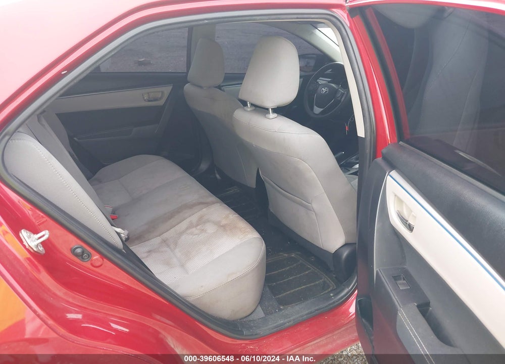 2015 TOYOTA COROLLA LE VIN: 5YFBURHE7FP295050