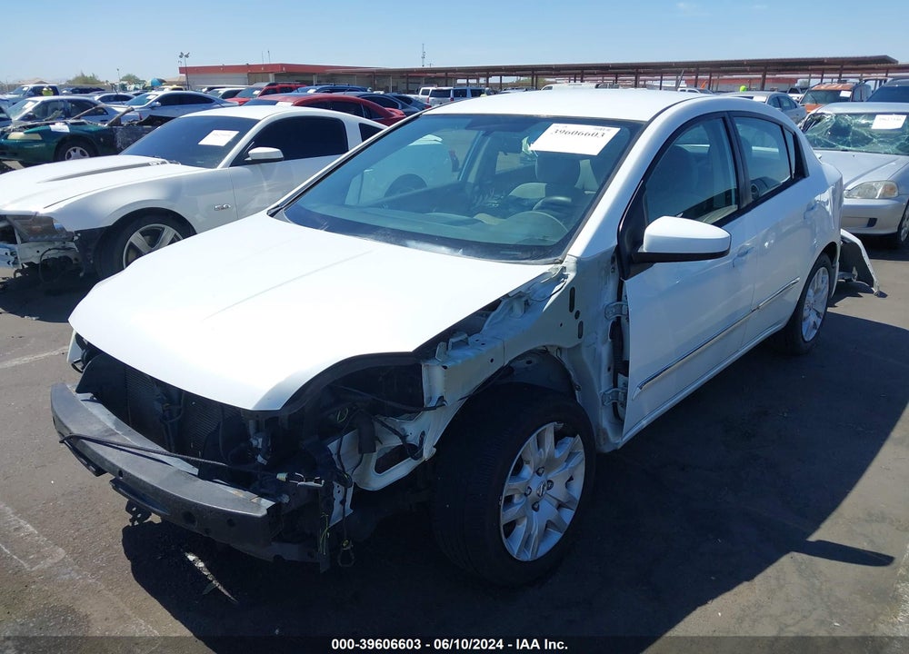 2012 NISSAN SENTRA 2.0 S VIN: 3N1AB6AP5CL640745