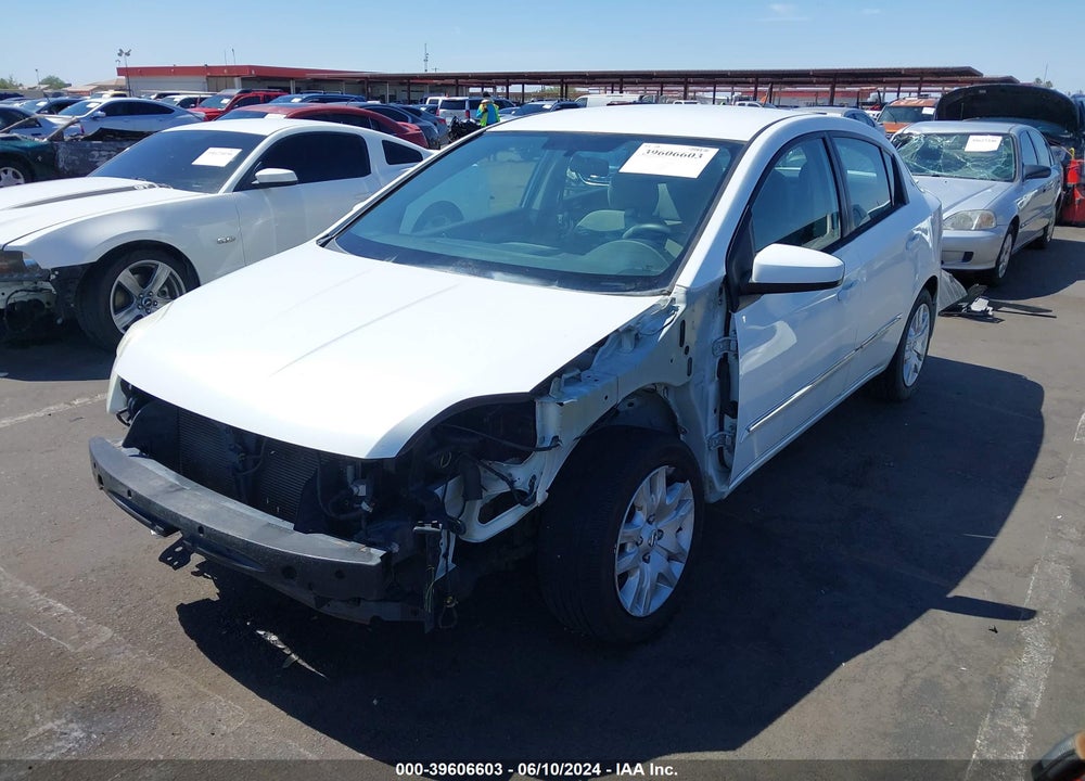 2012 NISSAN SENTRA 2.0 S VIN: 3N1AB6AP5CL640745