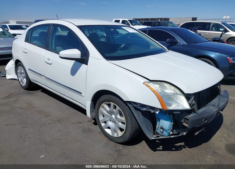 2012 NISSAN SENTRA 2.0 S VIN: 3N1AB6AP5CL640745