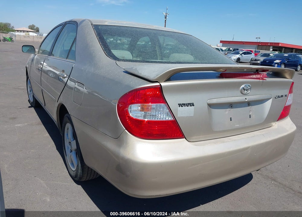 2004 TOYOTA CAMRY SE VIN: 4T1BE32K04U798536