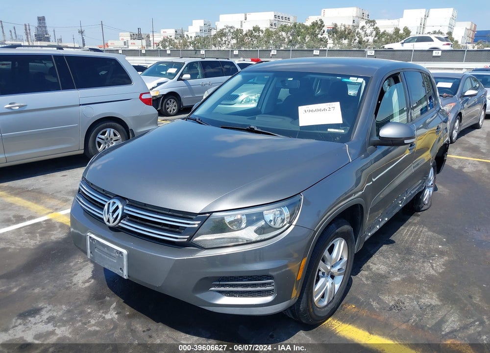 2012 VOLKSWAGEN TIGUAN S VIN: WVGAV7AX8CW004434