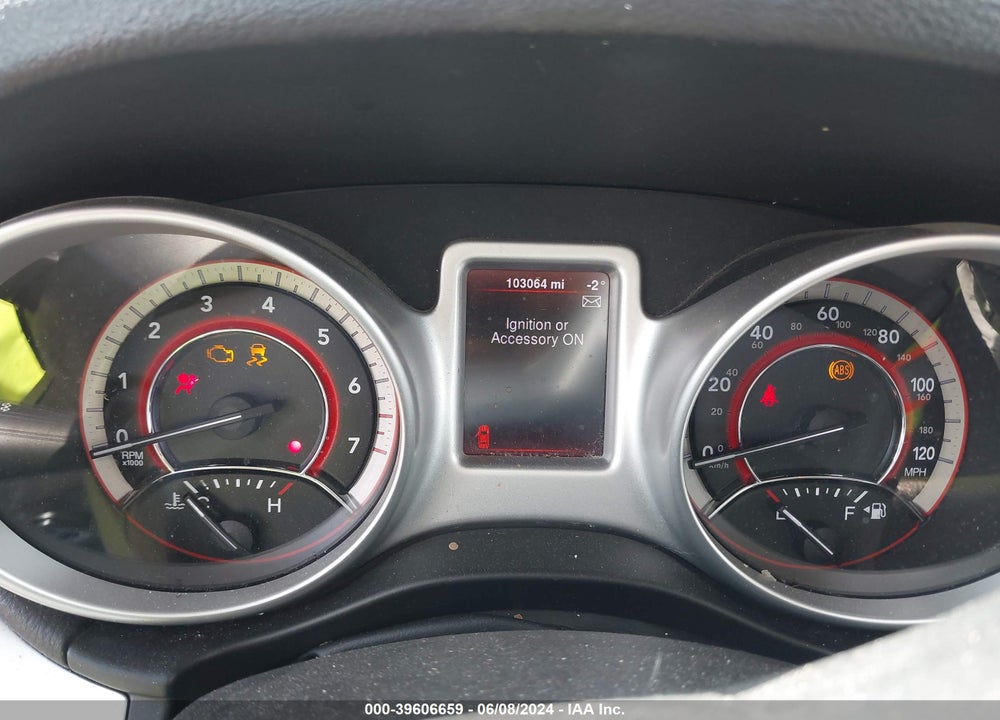 2013 DODGE JOURNEY VIN: 3C4PDCBG8DT560856