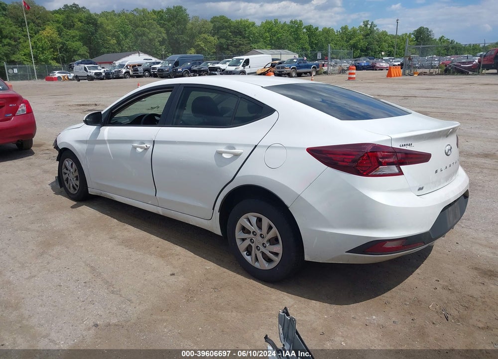 2020 HYUNDAI ELANTRA SE VIN: 5NPD74LF9LH591098