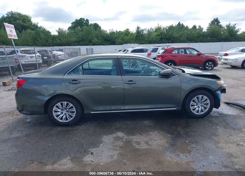 2014 TOYOTA CAMRY LE VIN: 4T4BF1FK0ER355564