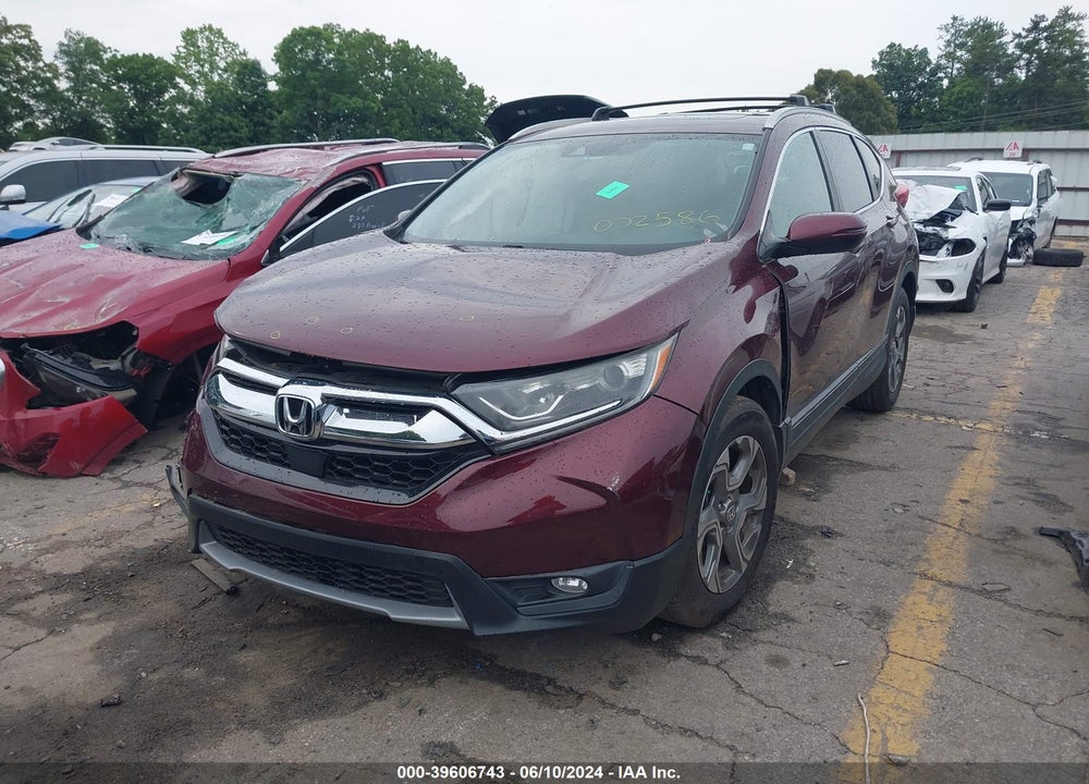 2017 HONDA CR-V EX-L/EX-L NAVI VIN: 7FARW1H8XHE002586