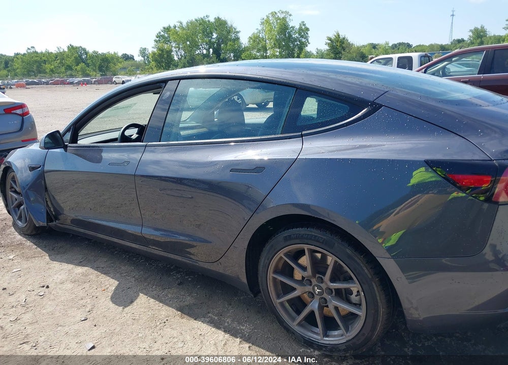 2021 TESLA MODEL 3 LONG RANGE DUAL MOTOR ALL-WHEEL DRIVE VIN: 5YJ3E1EB4MF050387
