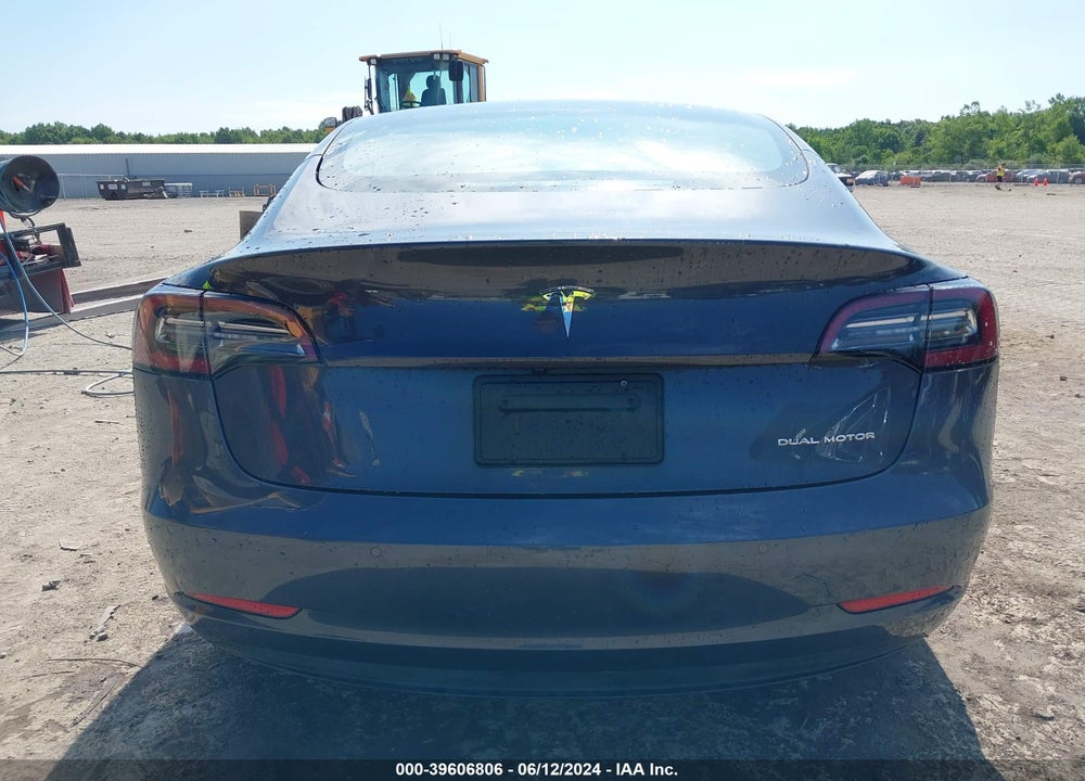 2021 TESLA MODEL 3 LONG RANGE DUAL MOTOR ALL-WHEEL DRIVE VIN: 5YJ3E1EB4MF050387
