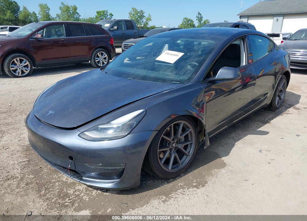 2021 TESLA MODEL 3 LONG RANGE DUAL MOTOR ALL-WHEEL DRIVE VIN: 5YJ3E1EB4MF050387