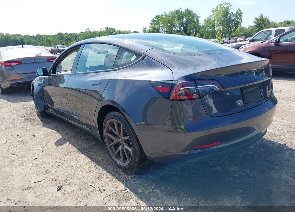 2021 TESLA MODEL 3 LONG RANGE DUAL MOTOR ALL-WHEEL DRIVE VIN: 5YJ3E1EB4MF050387