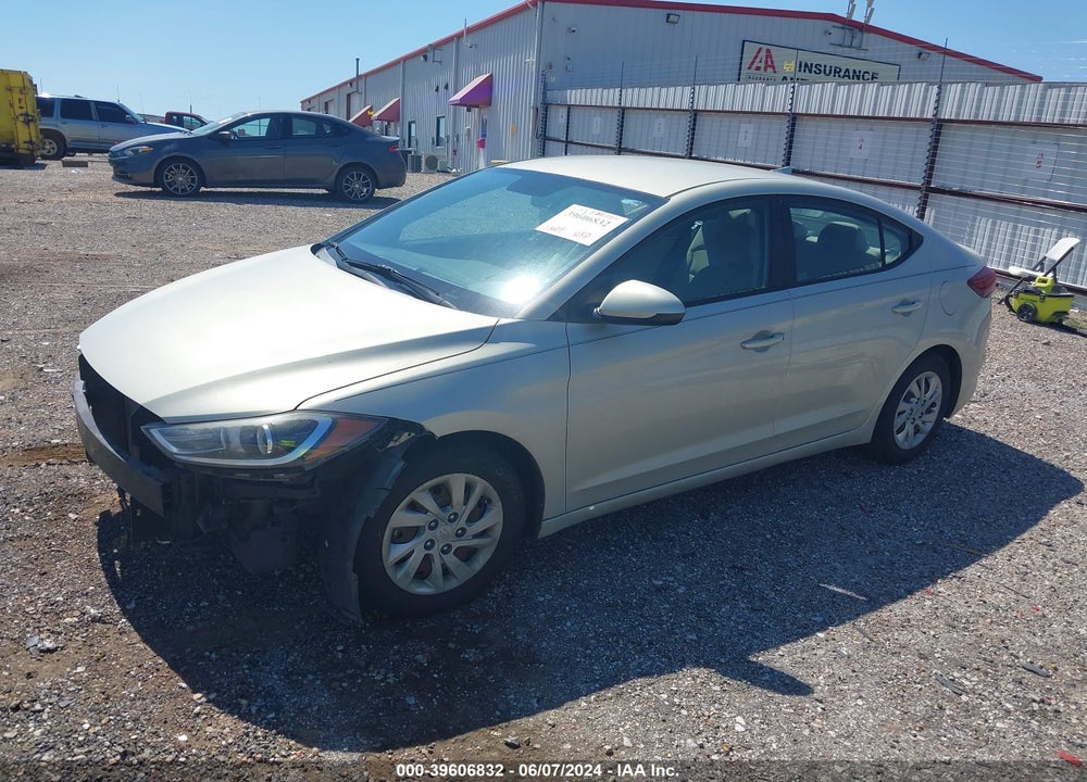 2017 HYUNDAI ELANTRA SE VIN: KMHD74LF1HU079019