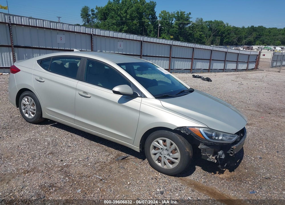 2017 HYUNDAI ELANTRA SE VIN: KMHD74LF1HU079019