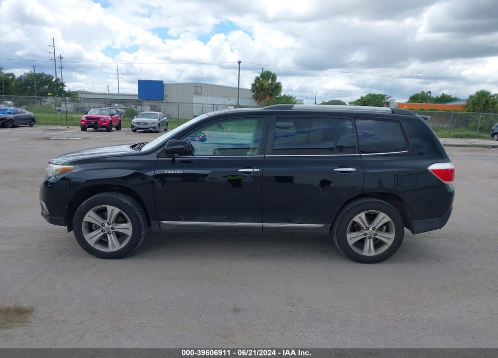 2012 TOYOTA HIGHLANDER LIMITED V6 VIN: 5TDYK3EH1CS069052