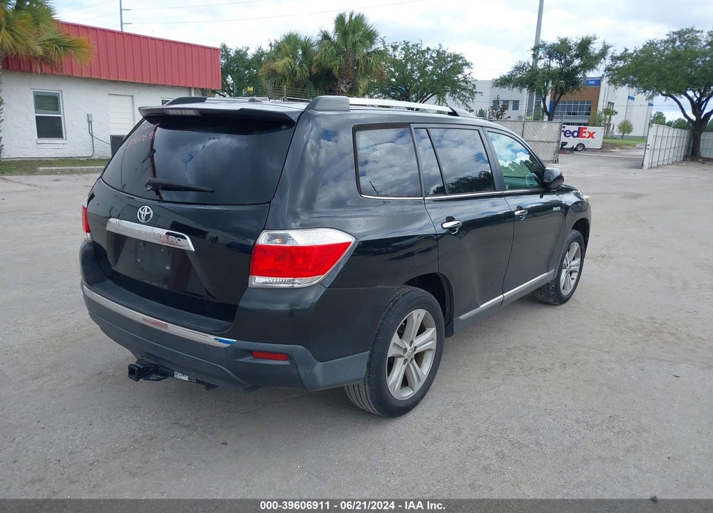2012 TOYOTA HIGHLANDER LIMITED V6 VIN: 5TDYK3EH1CS069052