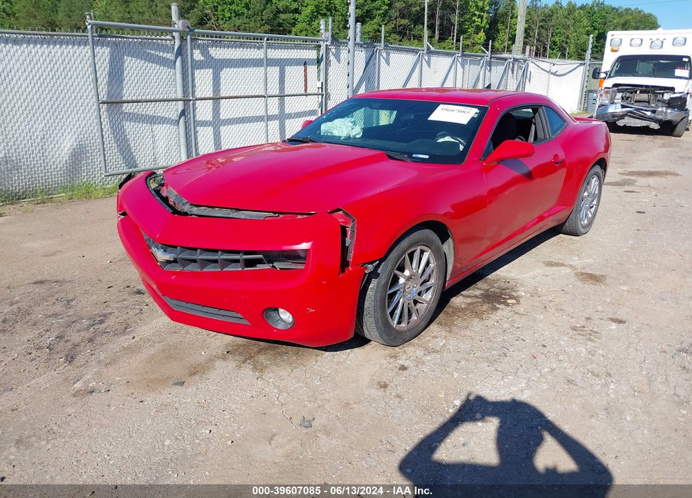 2012 CHEVROLET CAMARO 1LT VIN: 2G1FB1E37C9208960