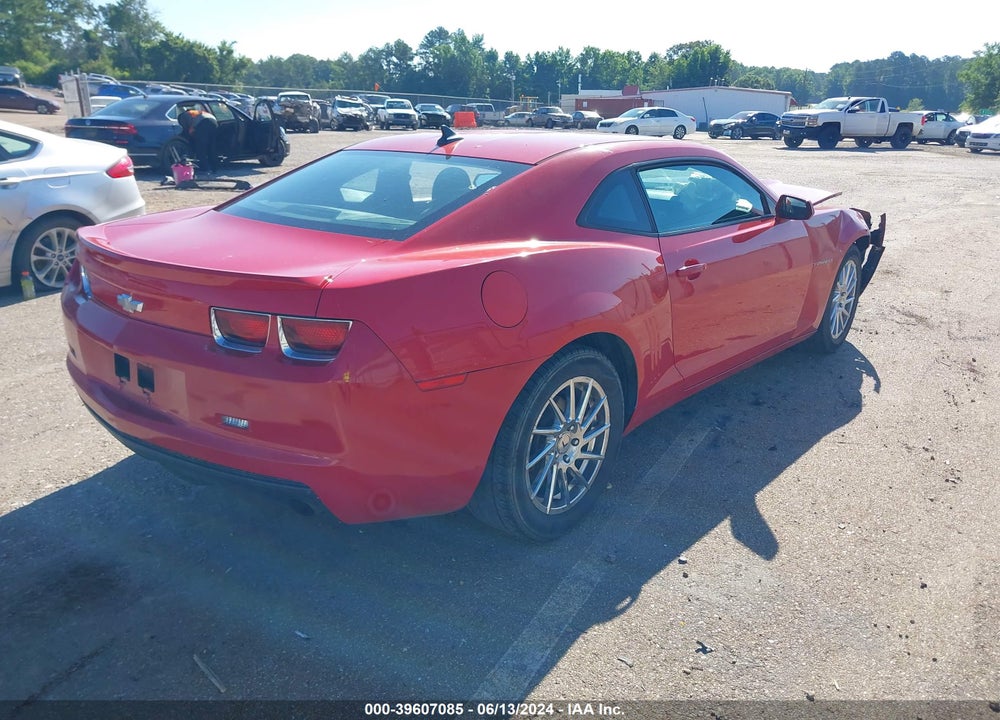 2012 CHEVROLET CAMARO 1LT VIN: 2G1FB1E37C9208960