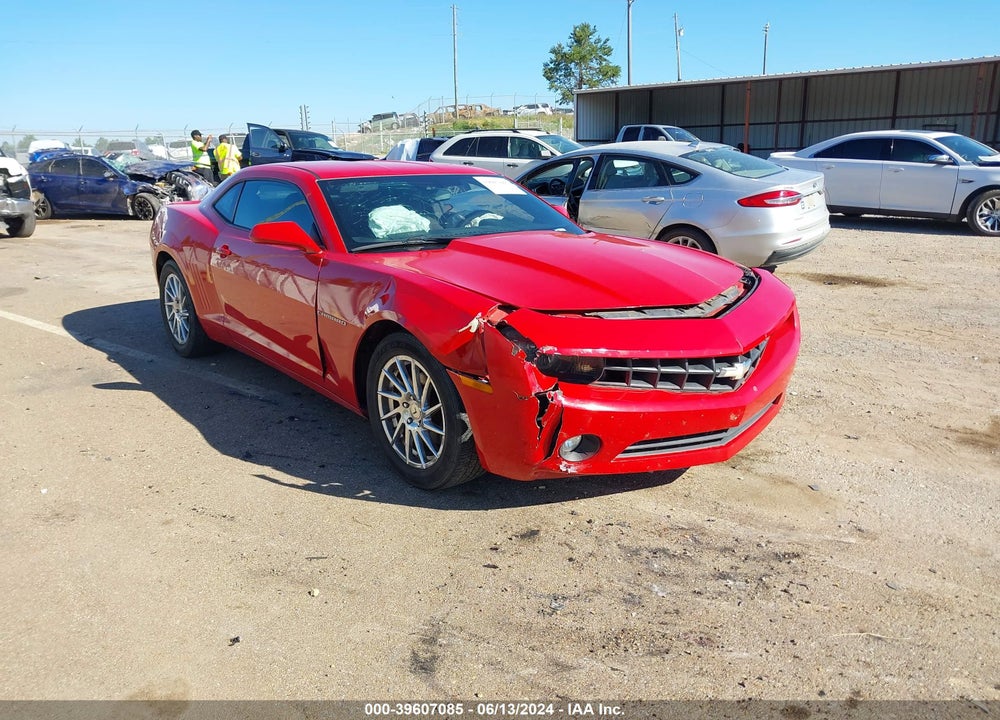 2012 CHEVROLET CAMARO 1LT VIN: 2G1FB1E37C9208960