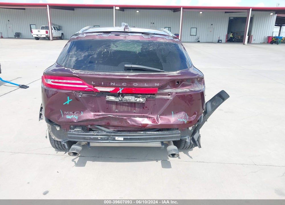 2018 LINCOLN MKC SELECT VIN: 5LMCJ2C94JUL07433