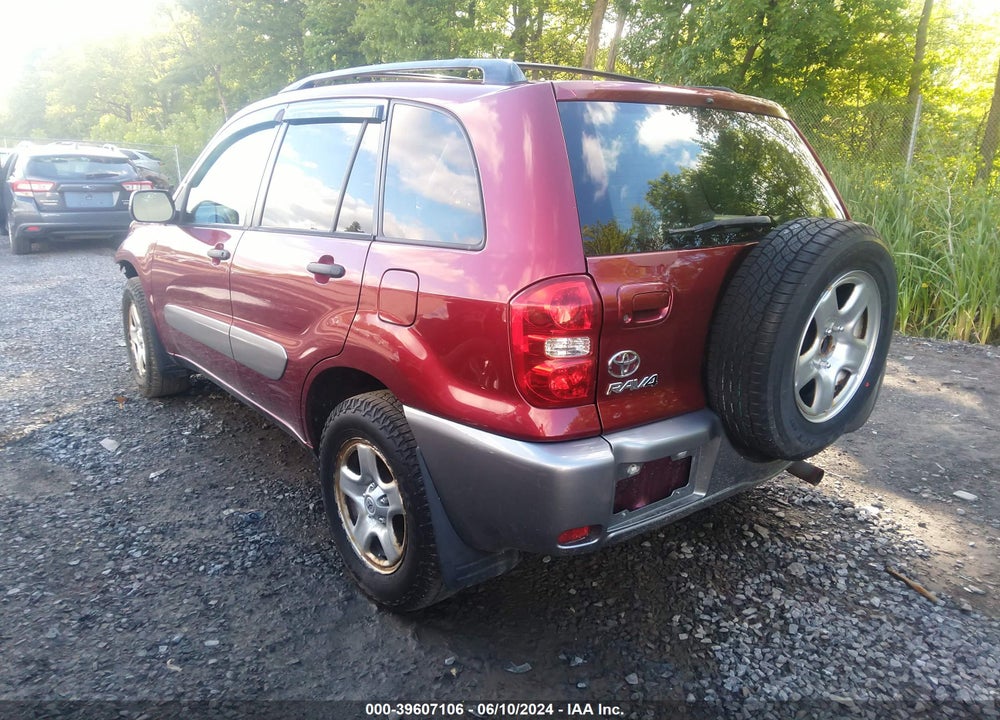 2004 TOYOTA RAV4 VIN: JTEHD20V940029755