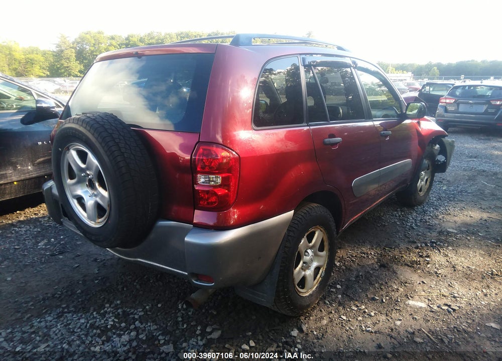 2004 TOYOTA RAV4 VIN: JTEHD20V940029755