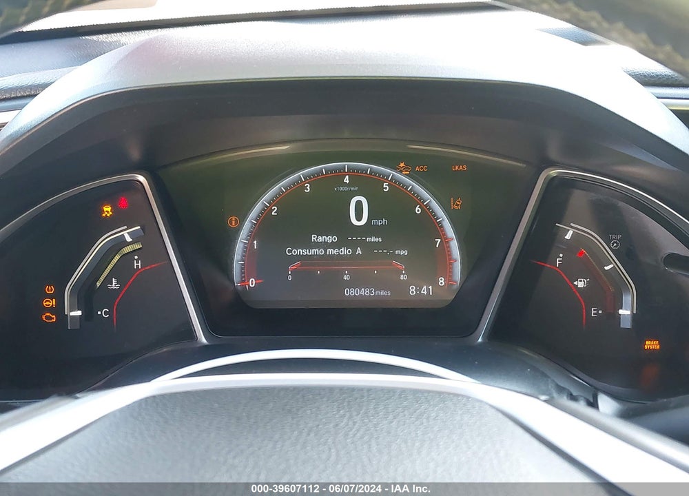 2020 HONDA CIVIC SPORT VIN: 2HGFC2F86LH527102