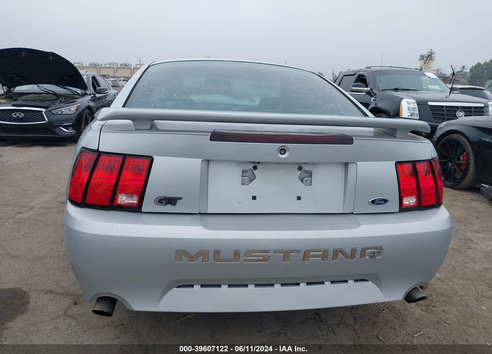 2002 FORD MUSTANG GT VIN: 1FAFP42X52F117182