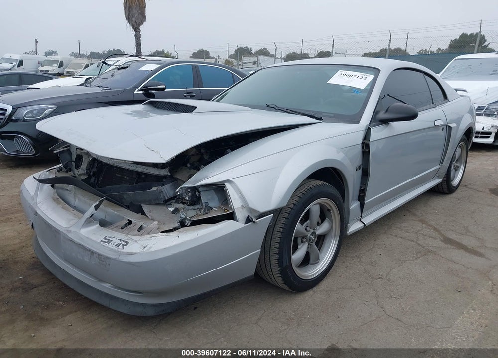 2002 FORD MUSTANG GT VIN: 1FAFP42X52F117182