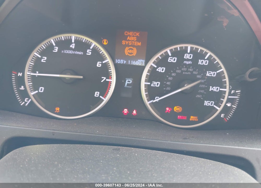 2013 ACURA RDX VIN: 5J8TB3H36DL004695