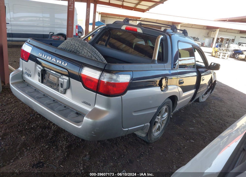 2003 SUBARU BAJA VIN: 4S4BT61CX37108483