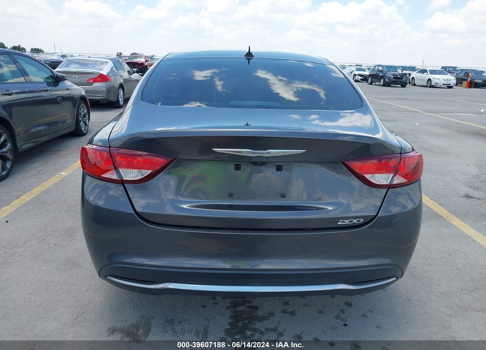 2016 CHRYSLER 200 LIMITED VIN: 1C3CCCAB6GN158057
