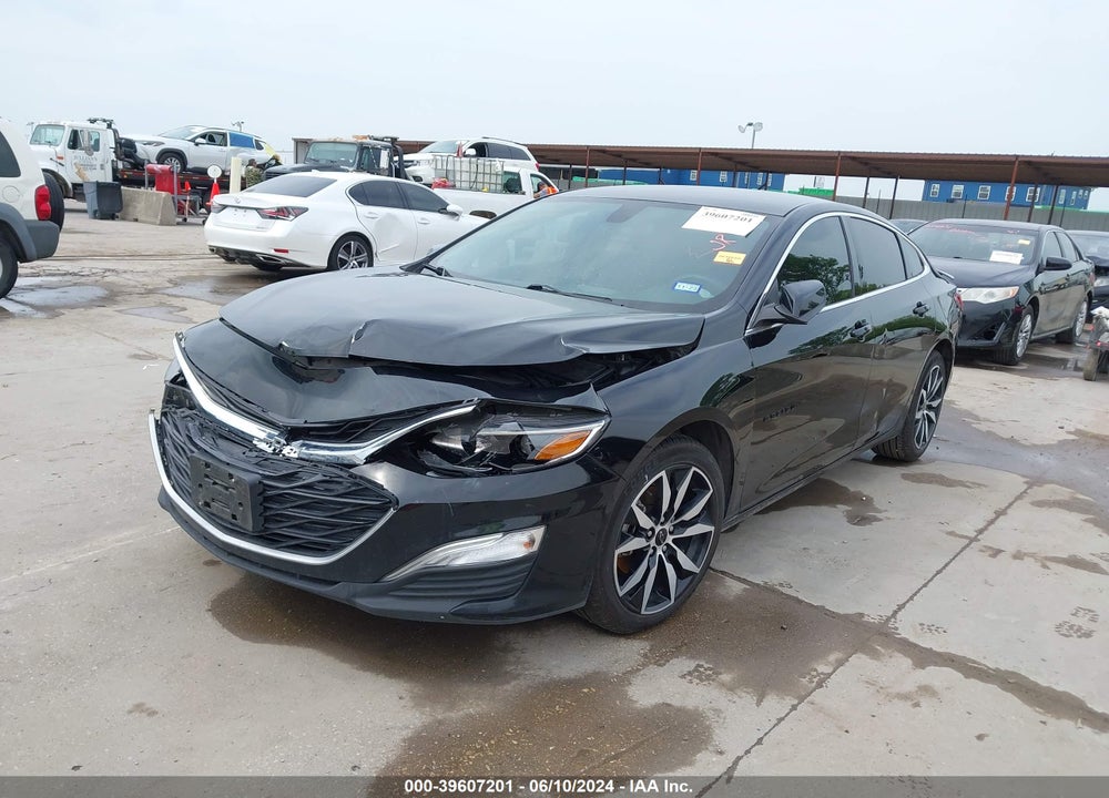 2021 CHEVROLET MALIBU FWD RS VIN: 1G1ZG5ST4MF031304