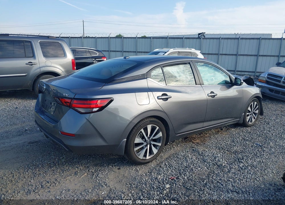 2020 NISSAN SENTRA SV XTRONIC CVT VIN: 3N1AB8CV4LY233882