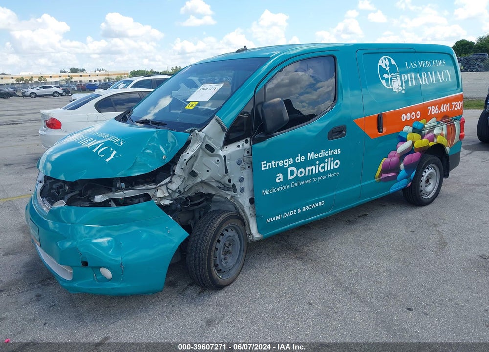 2020 NISSAN NV200 COMPACT CARGO S XTRONIC CVT VIN: 3N6CM0KN1LK709699
