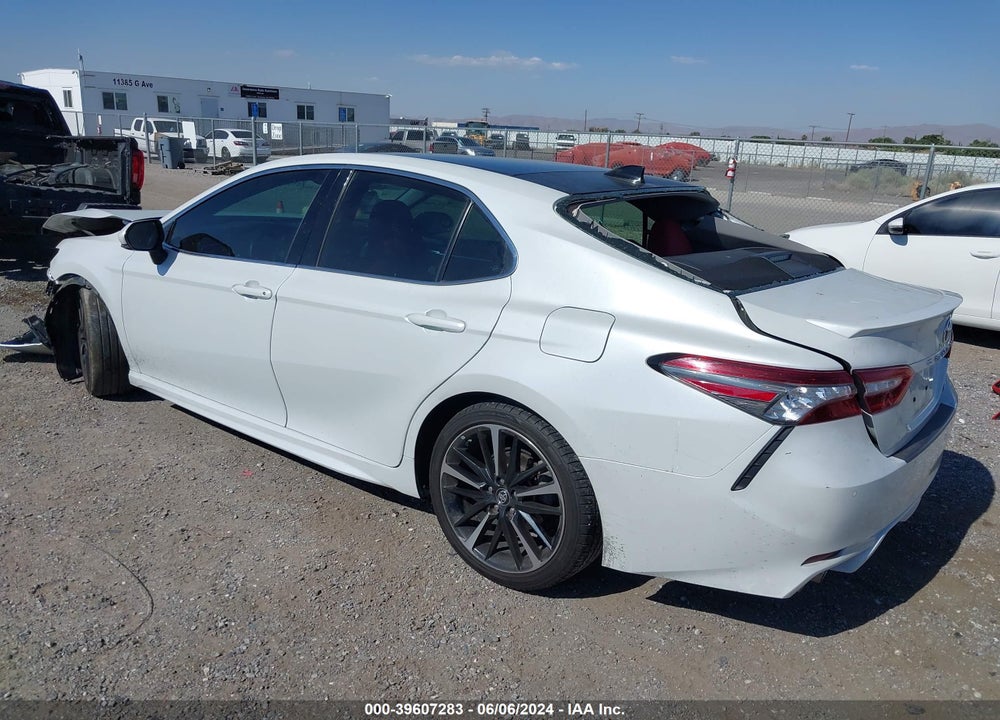 2018 TOYOTA CAMRY XSE V6 VIN: 4T1BZ1HK5JU013603