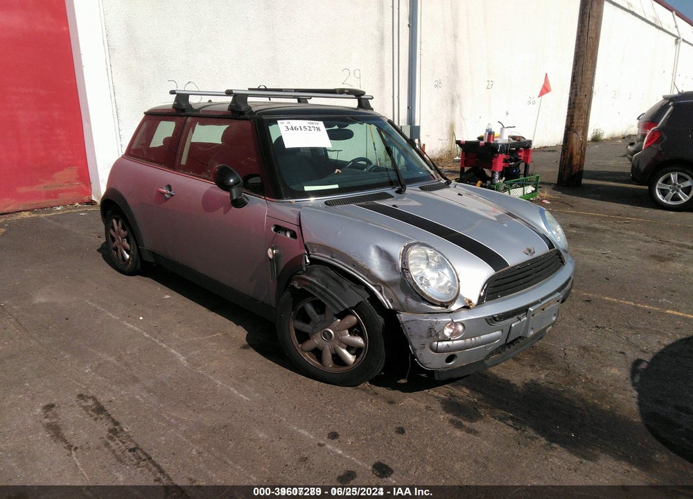 2003 MINI COOPER HARDTOP BASE (M5) VIN: WMWRC33463TE14708