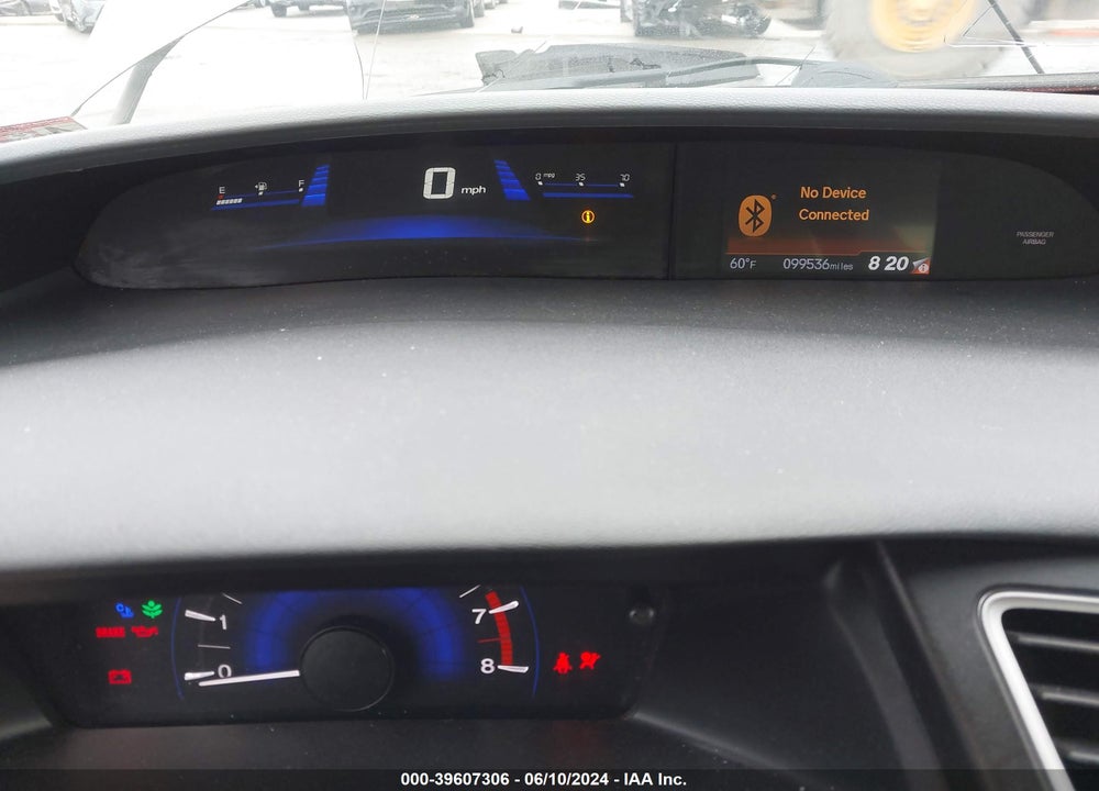 2014 HONDA CIVIC LX VIN: 19XFB2E50EE019277