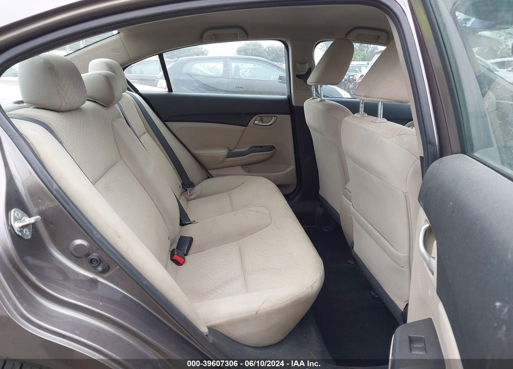 2014 HONDA CIVIC LX VIN: 19XFB2E50EE019277