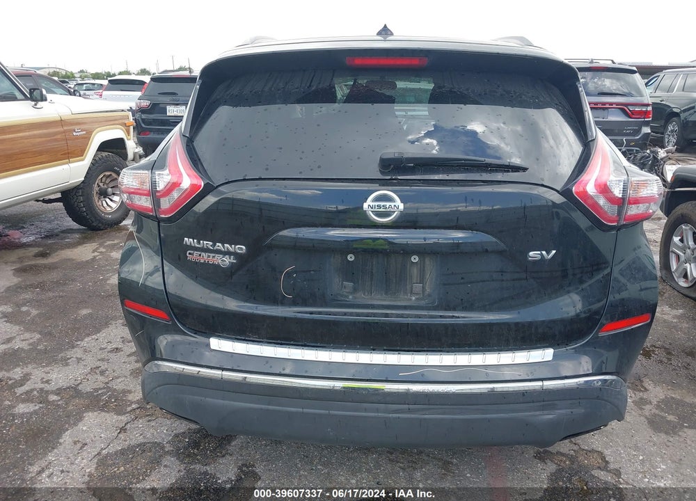 2015 NISSAN MURANO SV VIN: 5N1AZ2MG3FN240115