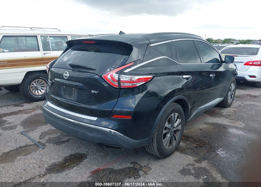 2015 NISSAN MURANO SV VIN: 5N1AZ2MG3FN240115