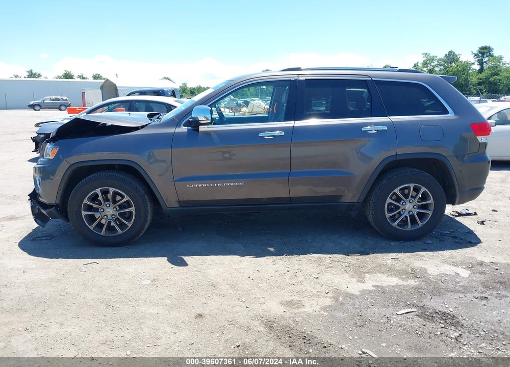 2014 JEEP GRAND CHEROKEE LIMITED VIN: 1C4RJFBG2EC431480